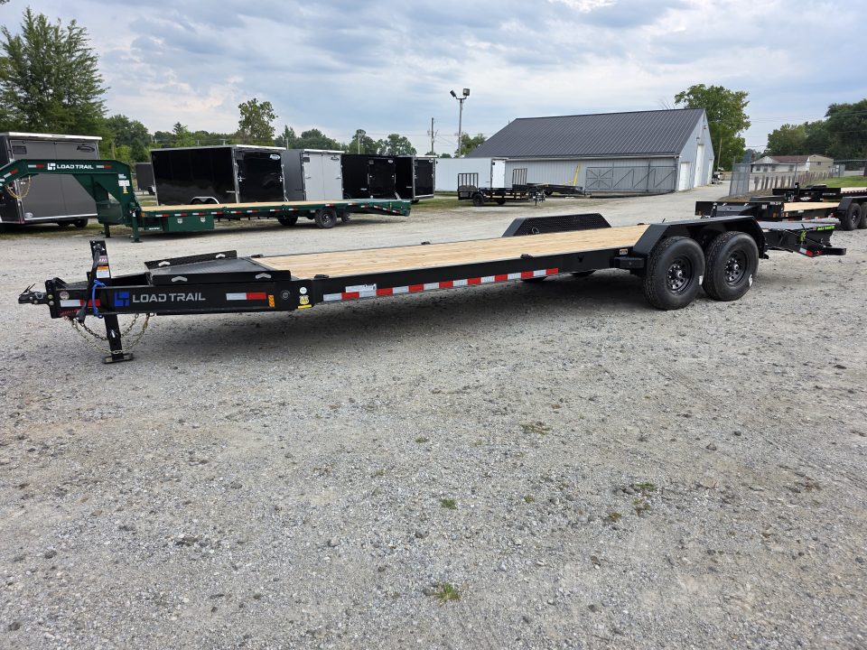 New 2027 Load Trail 83" x 24' Tandem Axle 14K GVWR EQUIPMENT MAX RAMPS 83 X 24 83X24 Car Hauler