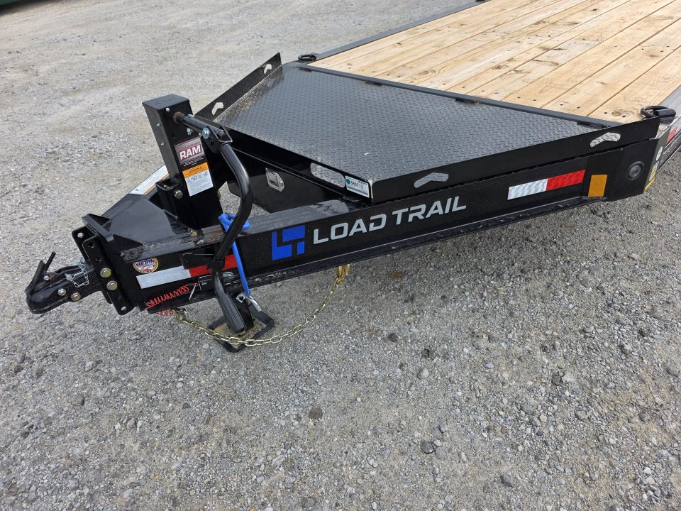 New 2027 Load Trail 83" x 24' Tandem Axle 14K GVWR EQUIPMENT MAX RAMPS 83 X 24 83X24 Car Hauler