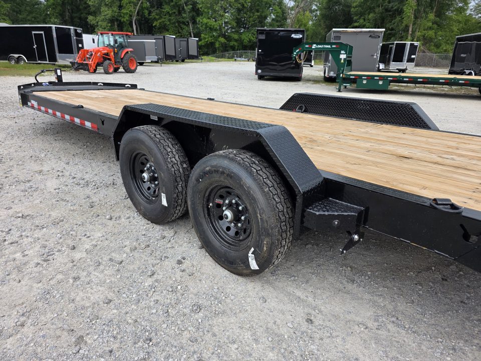 New 2027 Load Trail 83" x 24' Tandem Axle 14K GVWR EQUIPMENT MAX RAMPS 83 X 24 83X24 Car Hauler