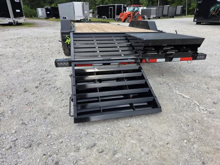 New 2027 Load Trail 83" x 24' Tandem Axle 14K GVWR EQUIPMENT MAX RAMPS 83 X 24 83X24 Car Hauler