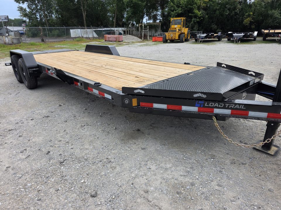 New 2027 Load Trail 83" x 22' Tandem Axle 14K GVWR EQUIPMENT MAX RAMPS 83 X 22 83X22 Car Hauler