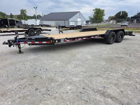 New 2027 Load Trail 83  x 22' Tandem Axle 14K GVWR EQUIPMENT MAX RAMPS 83 X 22 83X22 Car Hauler