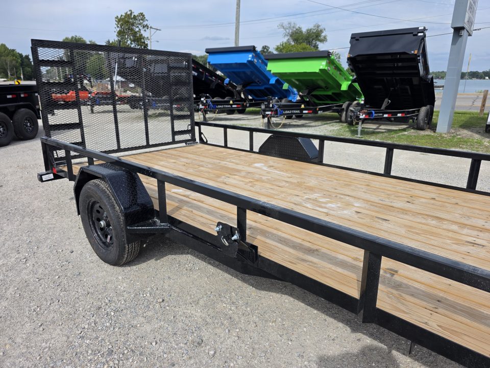 New 2026 Load Trail 83x14 SXS UTV SINGLE AXLE TRAILER GOLF CART ATV DIRT BIIKE MOWER 83 X 14 Utility Trailer