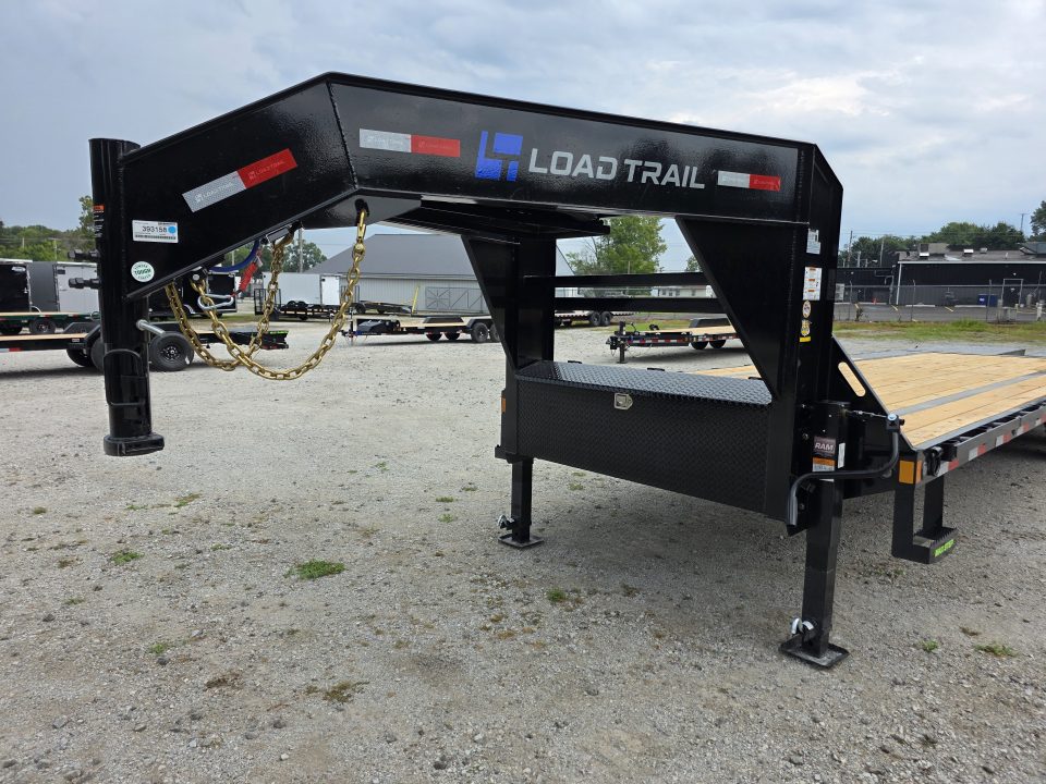 New 2027 Load Trail GOOSENECK 102" X 30' 102X30 14K GVWR MAX RAMPS CAR EQUIPMENT SXS BUGGY UTILITY HAULER 102 X 30 Equipment Trailer
