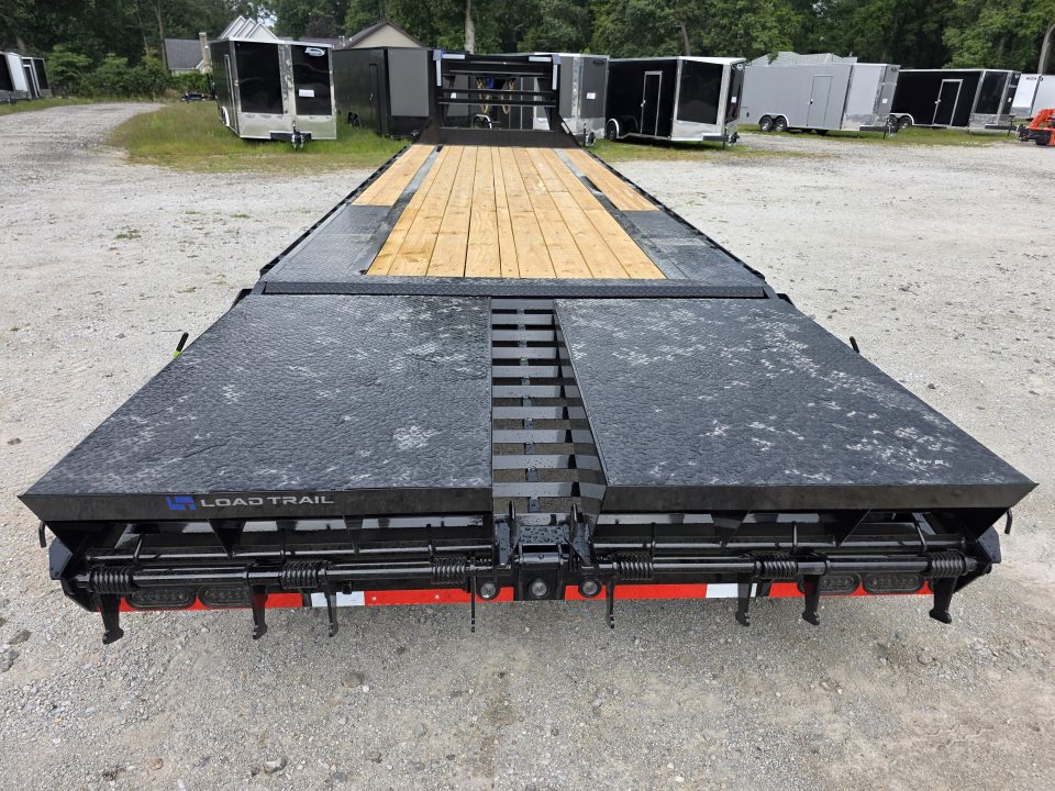 New 2027 Load Trail GOOSENECK 102" X 30' 102X30 14K GVWR MAX RAMPS CAR EQUIPMENT SXS BUGGY UTILITY HAULER 102 X 30 Equipment Trailer