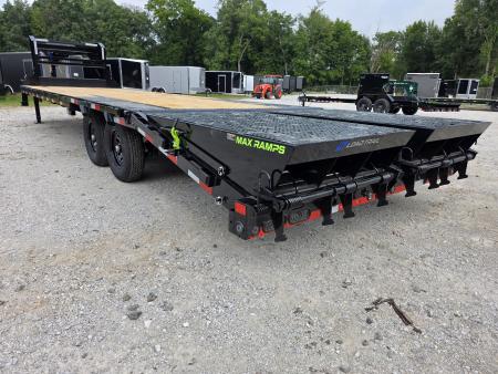 New 2027 Load Trail GOOSENECK 102" X 30' 102X30 14K GVWR MAX RAMPS CAR EQUIPMENT SXS BUGGY UTILITY HAULER 102 X 30 Equipment Trailer