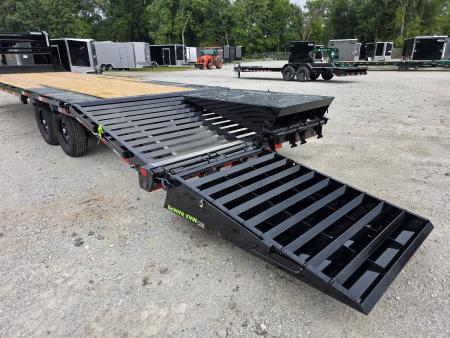 New 2027 Load Trail GOOSENECK 102" X 30' 102X30 14K GVWR MAX RAMPS CAR EQUIPMENT SXS BUGGY UTILITY HAULER 102 X 30 Equipment Trailer