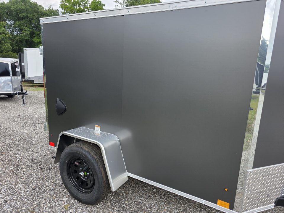 New 2027 Cross Trailers 5X8 screwless CARGO ENCLOSED TRAILER 5 X 8 Cargo / Enclosed Trailer