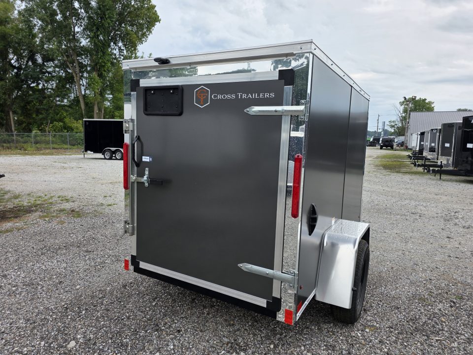New 2027 Cross Trailers 5X8 screwless CARGO ENCLOSED TRAILER 5 X 8 Cargo / Enclosed Trailer