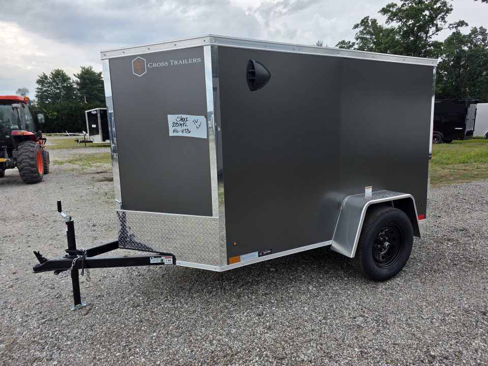 New 2027 Cross Trailers 5X8 screwless CARGO ENCLOSED TRAILER 5 X 8 Cargo / Enclosed Trailer