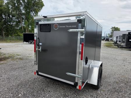 New 2027 Cross Trailers 5X8 screwless CARGO ENCLOSED TRAILER 5 X 8 Cargo / Enclosed Trailer