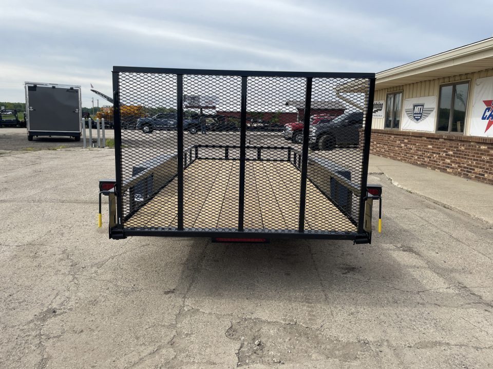 New 2027 AMO 76x16 TA2 Rail Side 7K Landscape Trailer