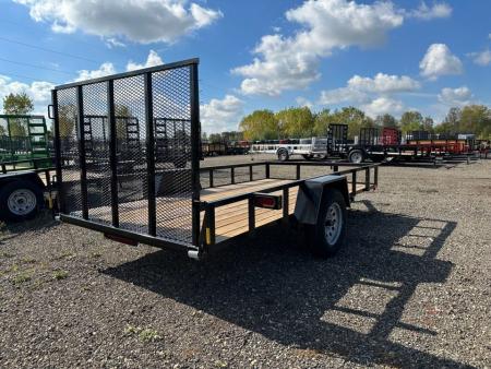 New 2026 AMO 76x12 Low-Side 3k Landscape Trailer