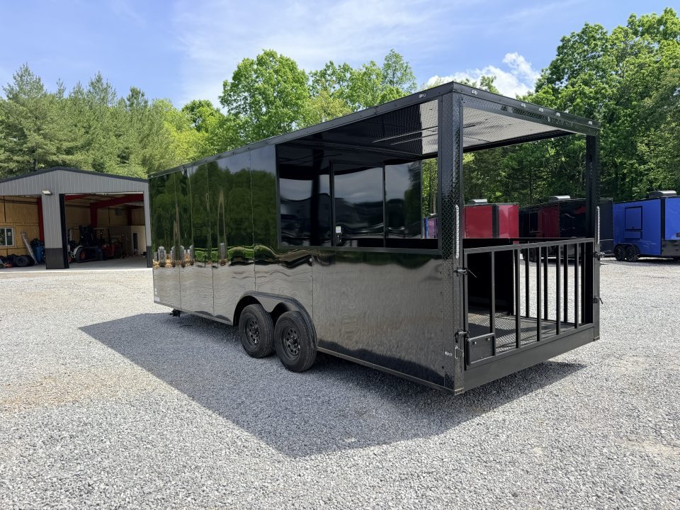 New 2026 Coast 2 Coast 8.5X22 BBQ CONCESSION TRAILER Concession