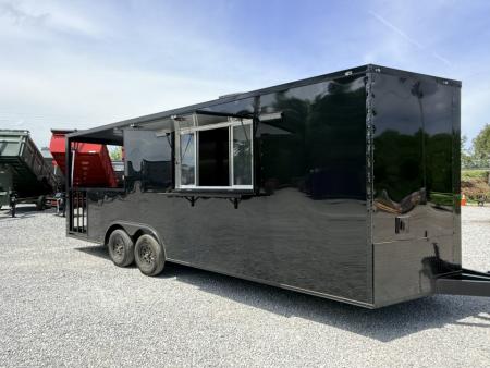 New 2026 Coast 2 Coast 8.5X22 BBQ CONCESSION TRAILER Concession