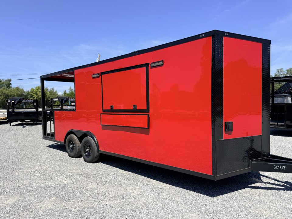 New 2026 Coast 2 Coast 8.5X22 BBQ CONCESSION TRAILER Concession