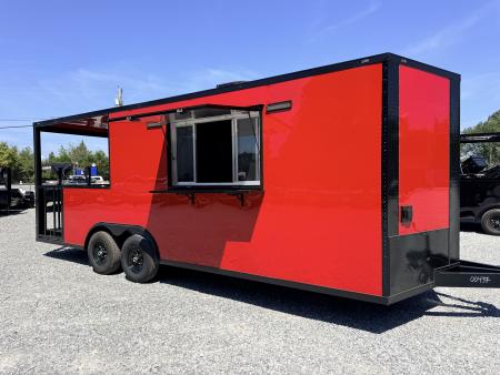 New 2026 Coast 2 Coast 8.5X22 BBQ CONCESSION TRAILER Concession