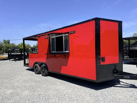 New 2026 Coast 2 Coast 8.5X22 BBQ CONCESSION TRAILER Concession