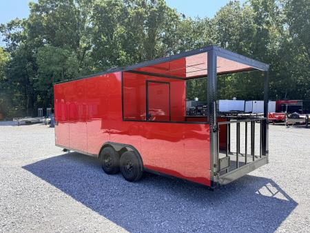 New 2026 Coast 2 Coast 8.5X22 BBQ CONCESSION TRAILER Concession