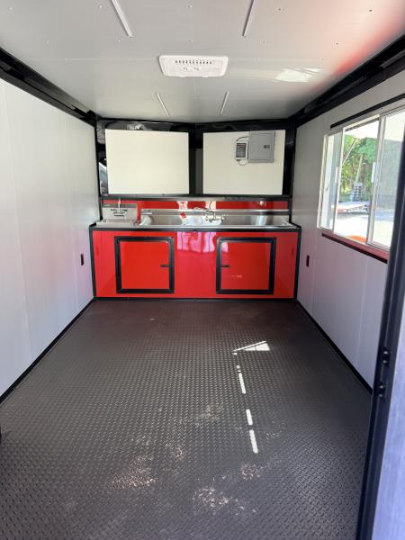New 2026 Coast 2 Coast 8.5X22 BBQ CONCESSION TRAILER Concession
