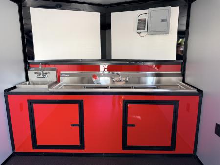 New 2026 Coast 2 Coast 8.5X22 BBQ CONCESSION TRAILER Concession