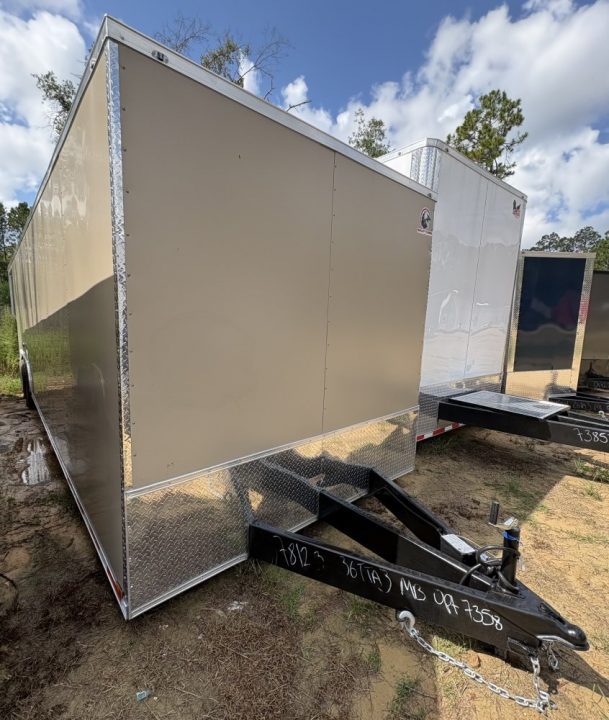 New 2027 Quality Cargo 8.5'X36' PORCH TRAILER BBQ Trailer