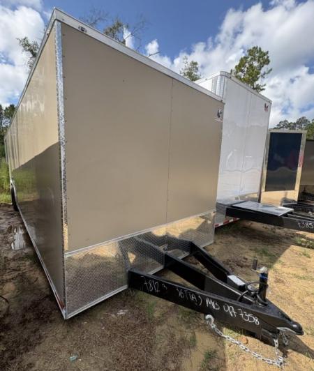 New 2027 Quality Cargo 8.5'X36' PORCH TRAILER BBQ Trailer