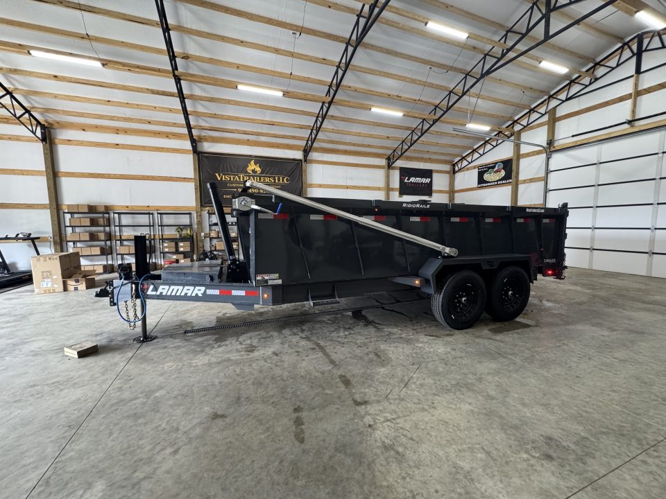 New 2027 Lamar Trailers 83x16 DT Dump Trailer