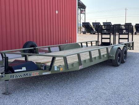 New 2027 RawMaxx 7X24 UTX TANDEM 5.2K AXLES Utility Trailer