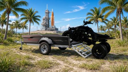 New 2026 FLOE Trailers Tandem Axle Tilt 7 x 17 Utility Trailer | 3-Mode Tilt | Aluminum Tilt Trailer