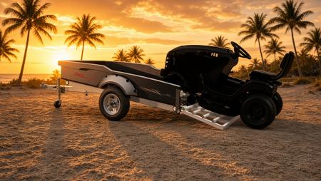 New 2026 FLOE Trailers Tandem Axle Tilt 7 x 17 Utility Trailer | 3-Mode Tilt | Aluminum Tilt Trailer
