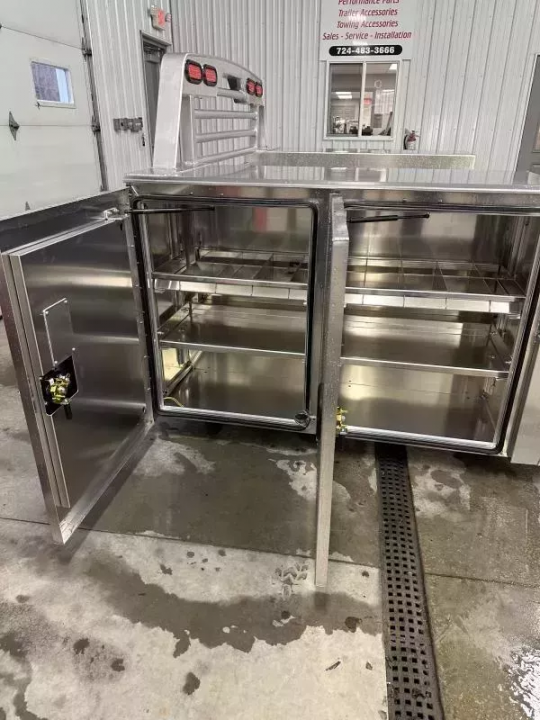New Martin Truck Bodies Aluminum Gooseneck Service Body DRW 84" CA Cab and Chassis SMOOTH APPEARANCE Gooseneck Bodies