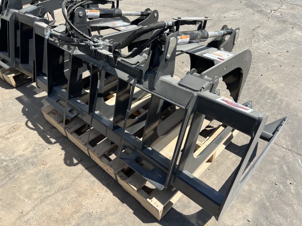 New 2026 Stout 66 Brush Grapple Bucket Attachment