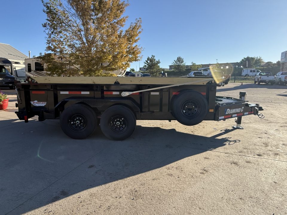 New 2027 Diamond C Trailers LPT207 14X82 Dump Trailer