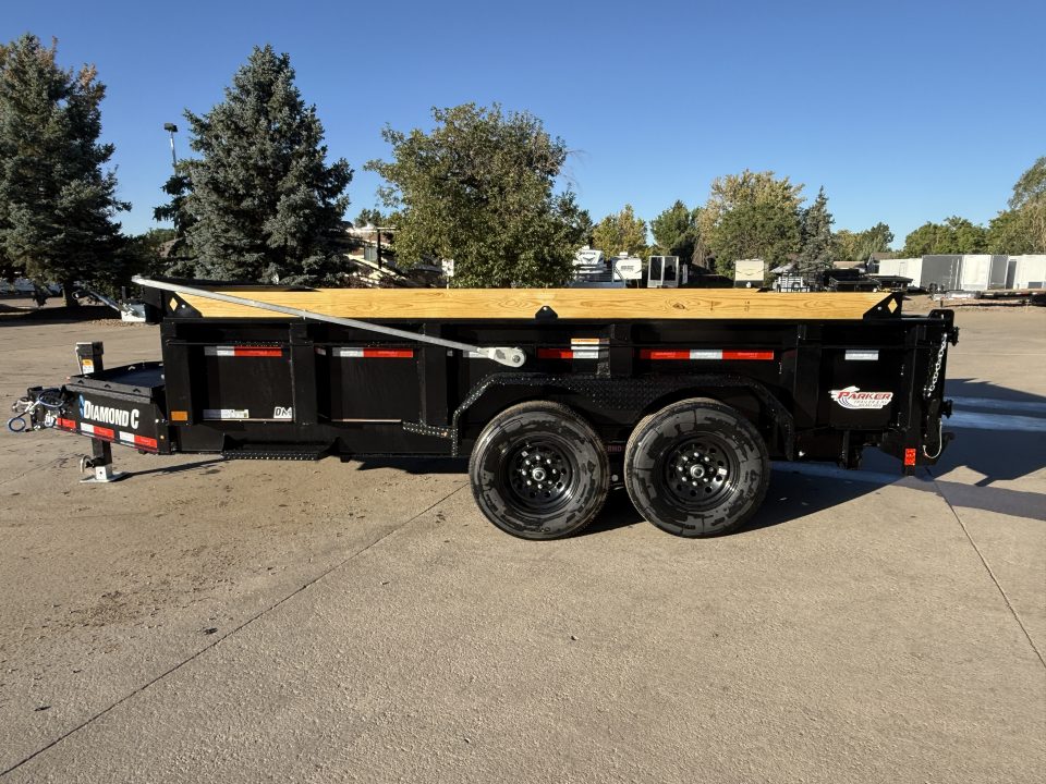 New 2027 Diamond C Trailers LPT207 14X82 Dump Trailer