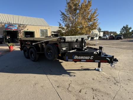 New 2027 Diamond C Trailers LPT207 14X82 Dump Trailer