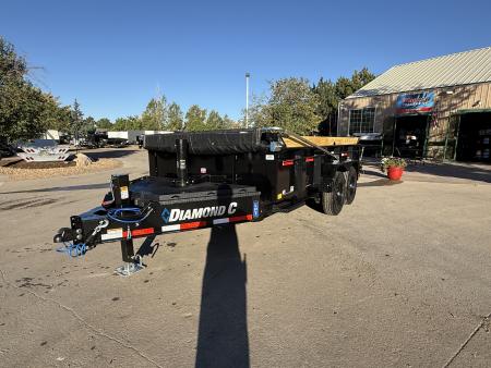 New 2027 Diamond C Trailers LPT207 14X82 Dump Trailer