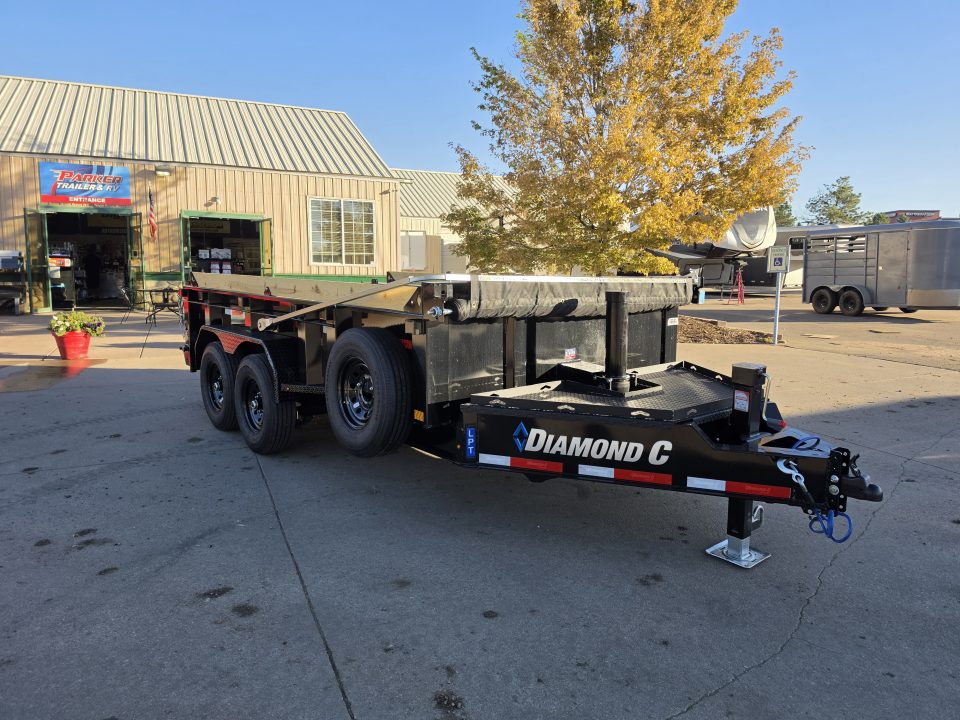 New 2027 Diamond C Trailers LPT207 14X82 Dump Trailer