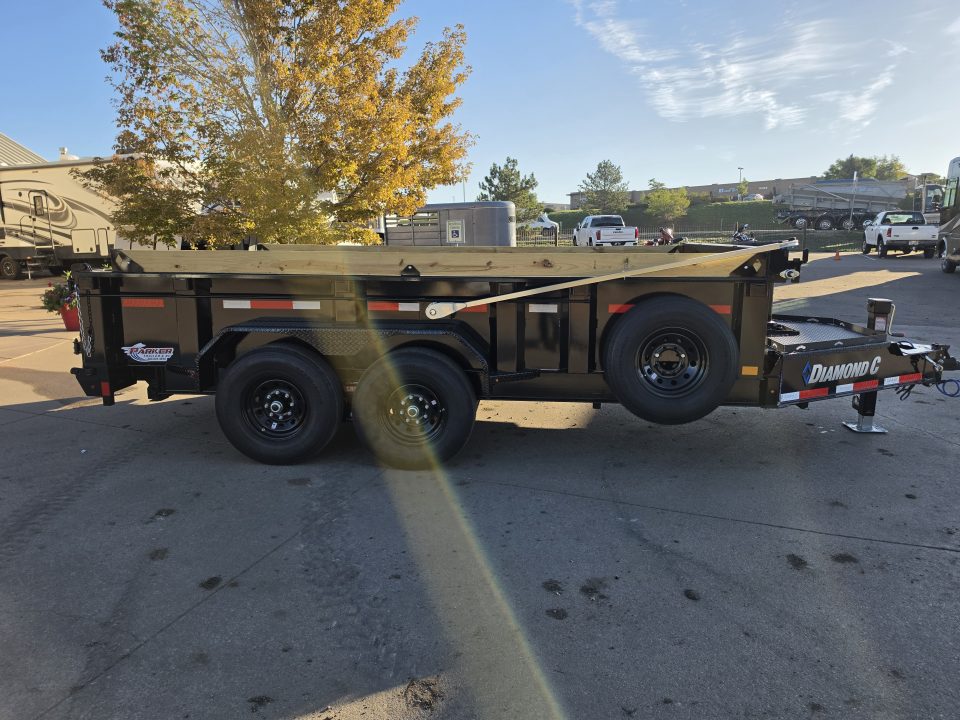 New 2027 Diamond C Trailers LPT207 14X82 Dump Trailer