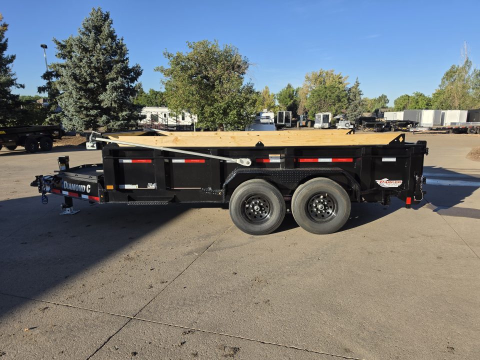 New 2027 Diamond C Trailers LPT207 14X82 Dump Trailer