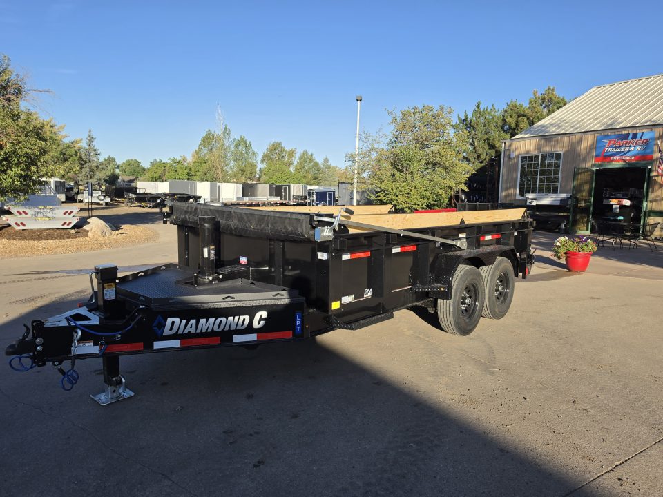 New 2027 Diamond C Trailers LPT207 14X82 Dump Trailer