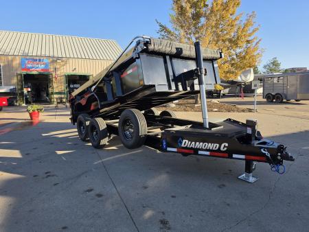 New 2027 Diamond C Trailers LPT207 14X82 Dump Trailer