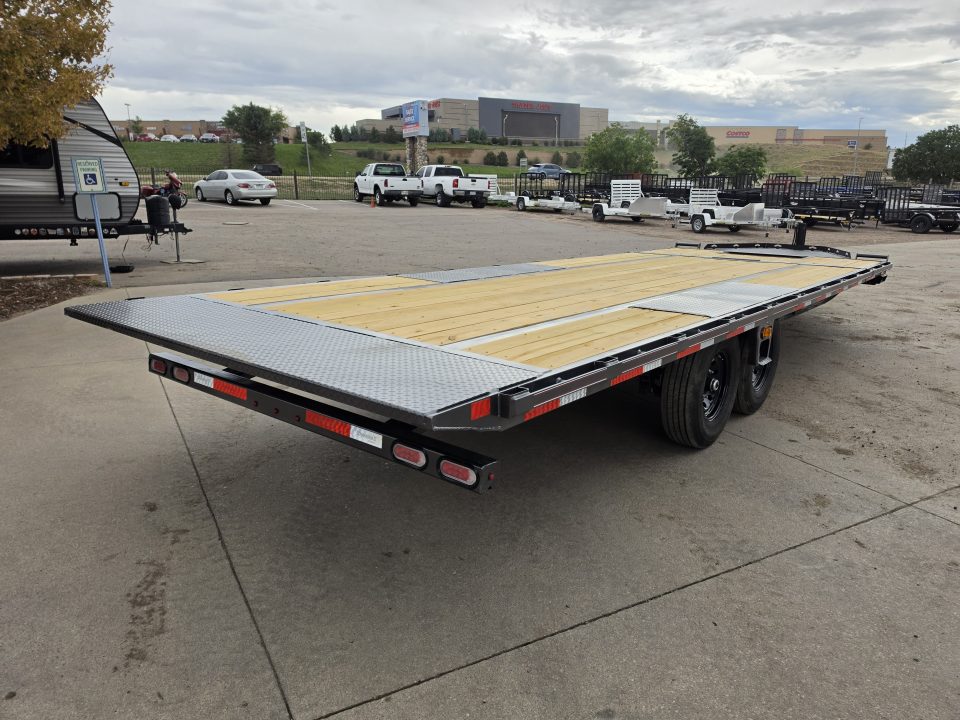New 2027 Diamond C Trailers DET207 24X102 Flatbed Trailer