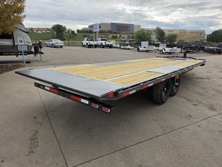 New 2027 Diamond C Trailers DET207 24X102 Flatbed Trailer
