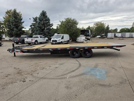 New 2027 Diamond C Trailers DET207 24X102 Flatbed Trailer