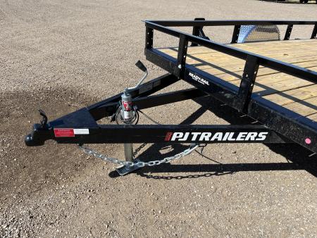 New 2027 PJ 77"x10' Single Axle Utility Trailer - U7