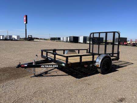 New 2027 PJ 77"x10' Single Axle Utility Trailer - U7