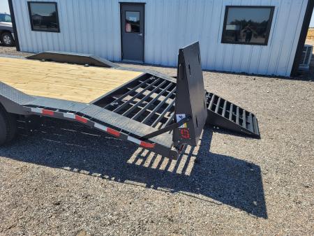 New 2027 Buckshot 102"x26' Gooseneck Equipment/Car Trailer