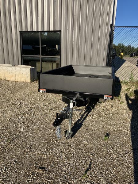 New 2027 H&H Trailers 54x8 2900GVWR Convertible Panels/Detachable Tongue Dump Trailer