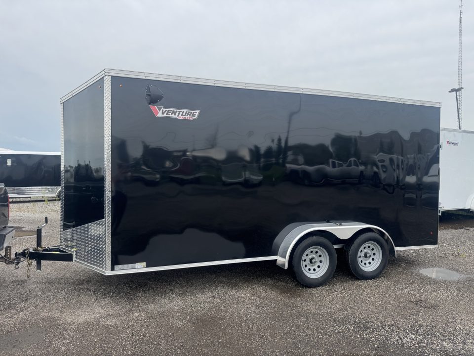 New 2026 7x16 Cargo / Enclosed Trailer with 7' inside height